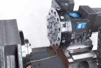 Fixed Head Horizontal CNC Lathe with POWER TURRET